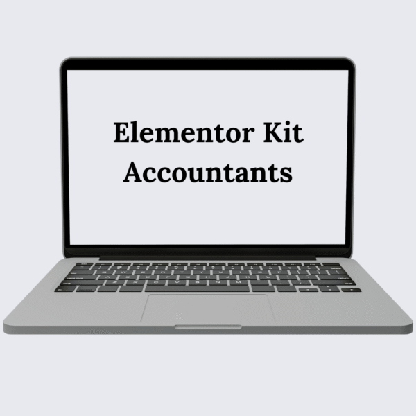 Accountant Elementor Template Kit