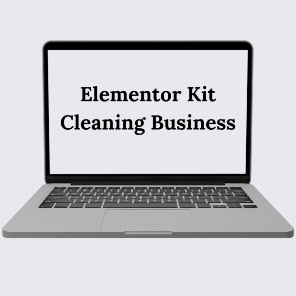 Cleaning Business Elementor Template Kit